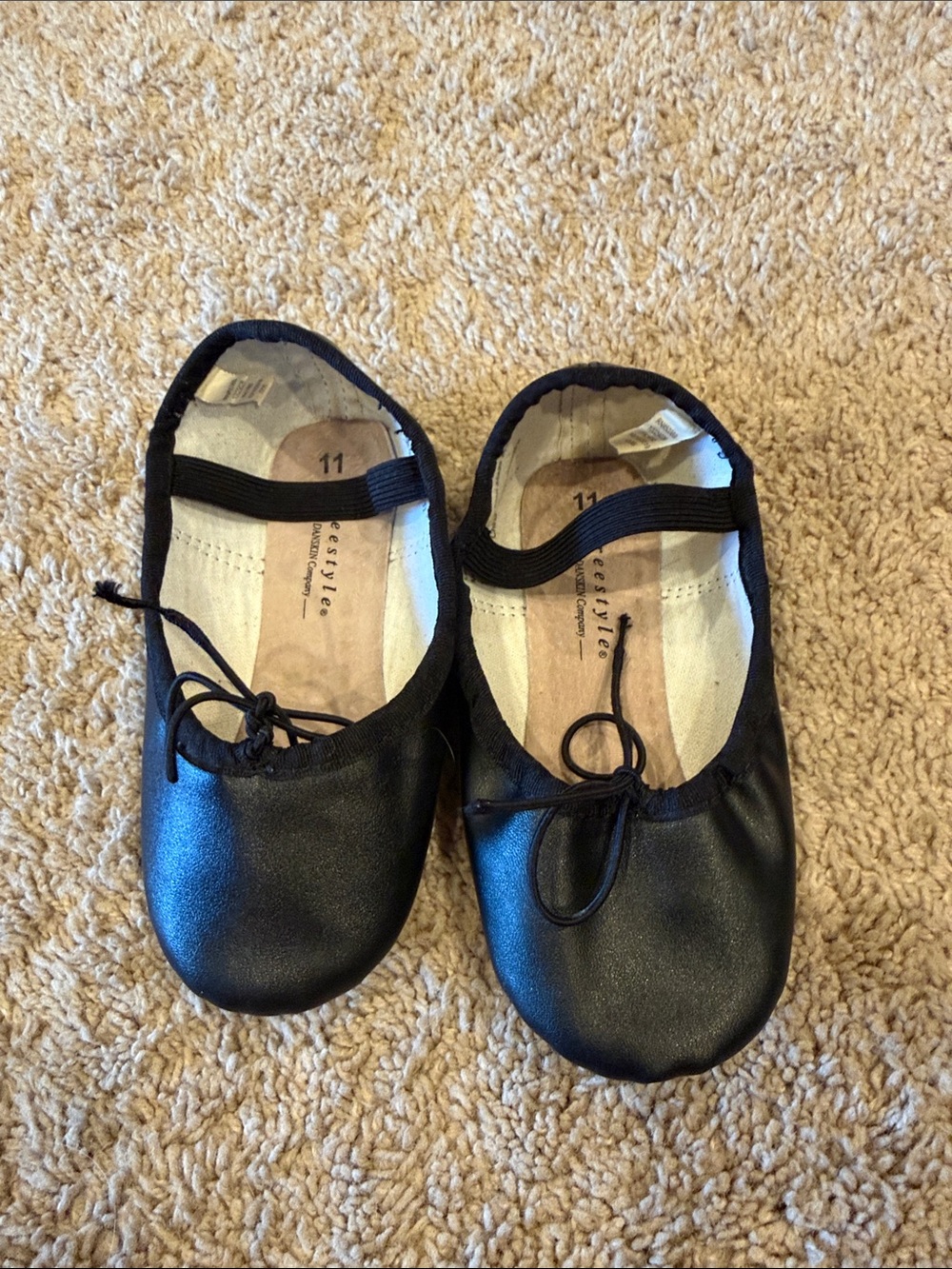 Girls Size 11 Ballet Slippers